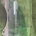 Переднє ліве скло Audi A6 C6 (2004-2011) 4F0845201D