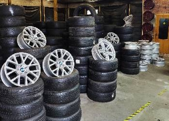 2090230  вживані шини та диски (37 шин, 20тит+12мет 8ковпаків) 598
