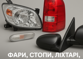 31198  фари, стопи, ліхтарі, дзеркала в асортименті на різні авто 302