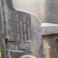 Пластик під лобове скло (Жабо) Mercedes-Benz ML-Class W163 1997-2005 A1638310036