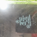 Скло дверей заднє ліве Mercedes-Benz ML-Class W163 1997-2005 A1637350910