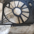дифузор радіатора кондиціонера, в зборі з крильчаткою і мотором; дифузор радіатора кондиціонера, в зборі з крильчаткою і двигуном Renault Kangoo I (1997-2009) 7700428659