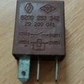 реле протитуманної фари Renault Laguna III (2007-2015) 8200263342