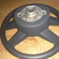 Кермо 4 спиці під airbag -05 Volkswagen Golf V (2003-2009) 1K0419091