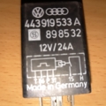 Реле 276 Volkswagen Passat B3 (1988-1993) 443919533A