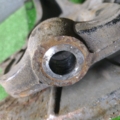 Цапфа передня права Volkswagen Touareg I (2002-2010) 7L6407258A