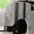 Суппорт передний правый 2.5tdi 2002-2010 Volkswagen Touareg I (2002-2010) 7L6106D