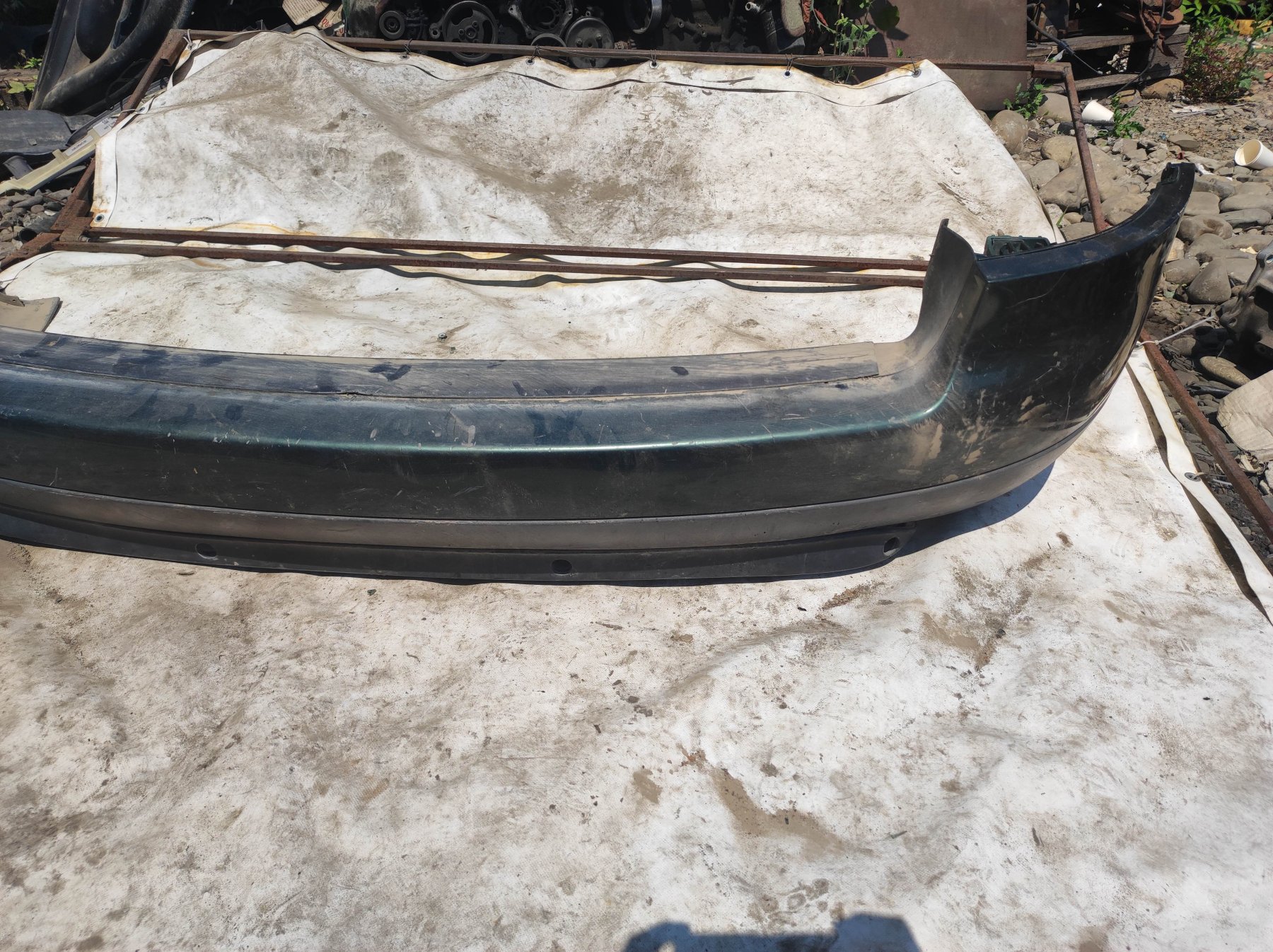 буфер (бампер задній; Кожух бампера заднього; Бампер задній) Audi A6 C5 (1997-2004) 4B5807301