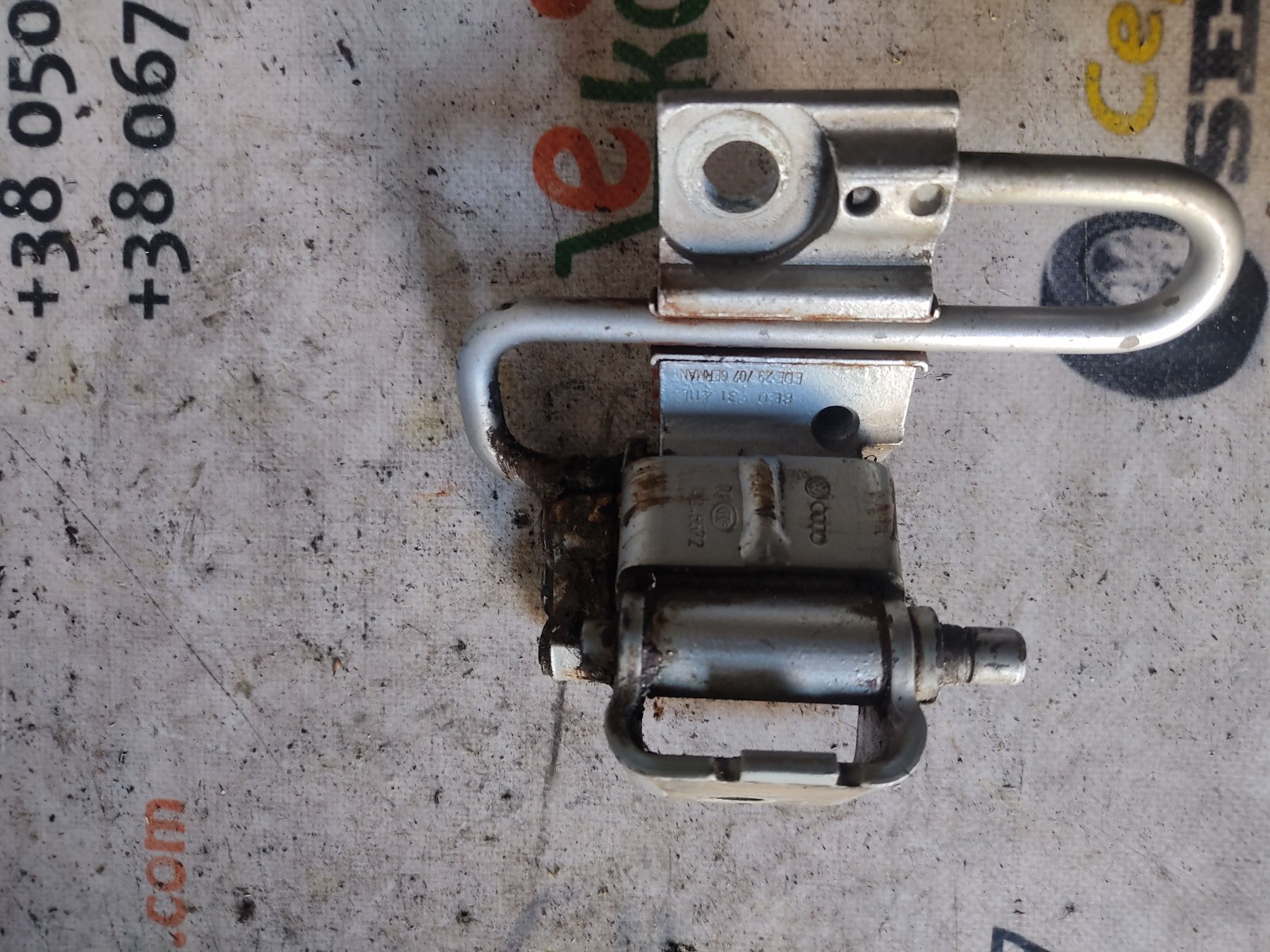 Петля двери передней левой нижняя Audi A6 C6 (2004-2011) 8E0831411E