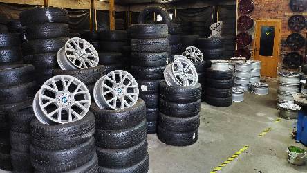 2090230  вживані шини та диски (37 шин, 20тит+12мет 8ковпаків) 598