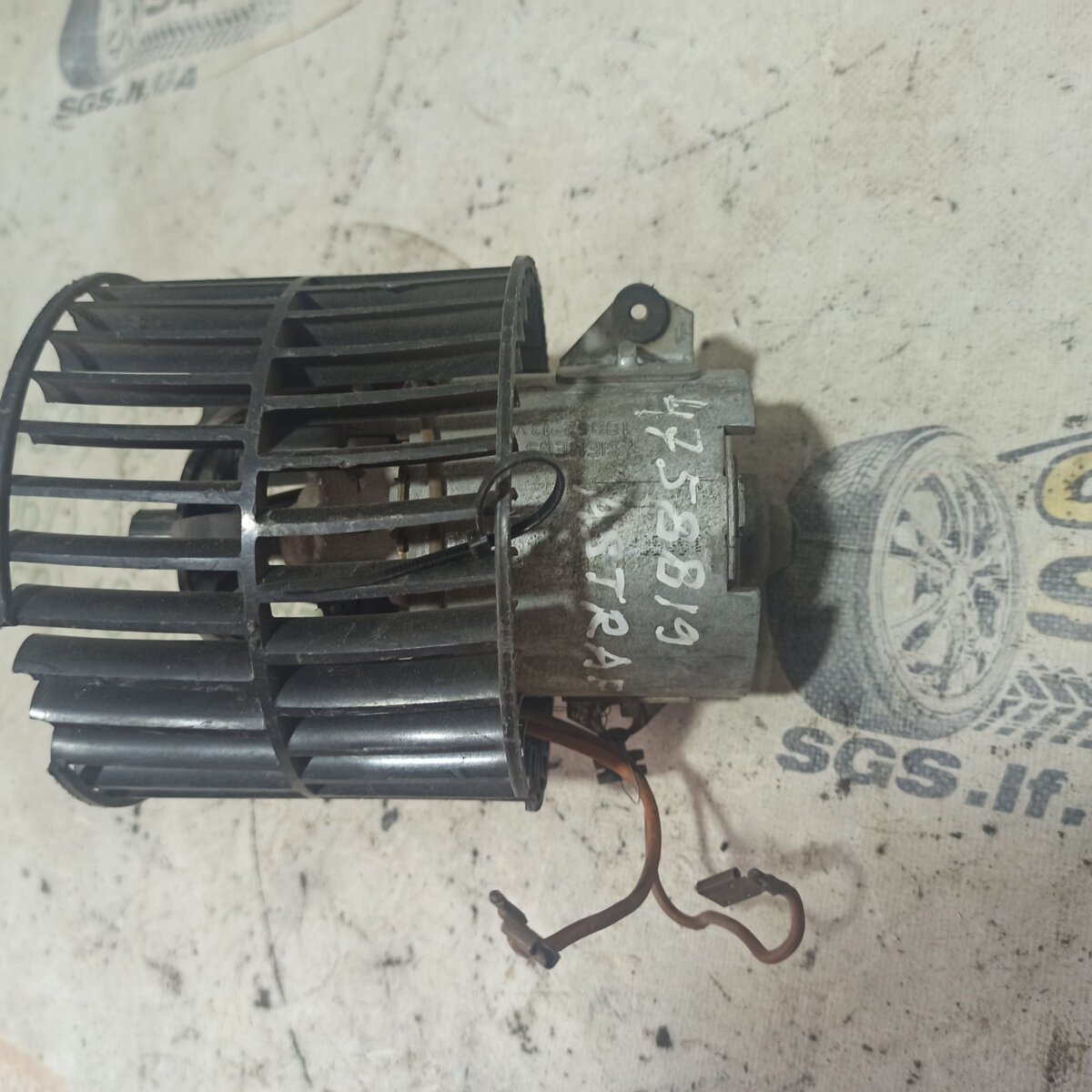 Вентилятор моторчик печки opel astra f Opel Astra G (1998-2009) 1BB52