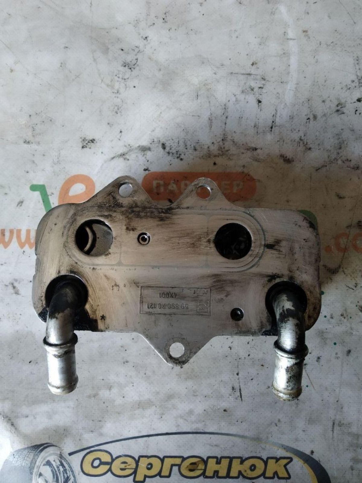 масляний радіатор охолодження рідини акпп; радіатор масляний Opel Vectra C (2002-2008) 9117318