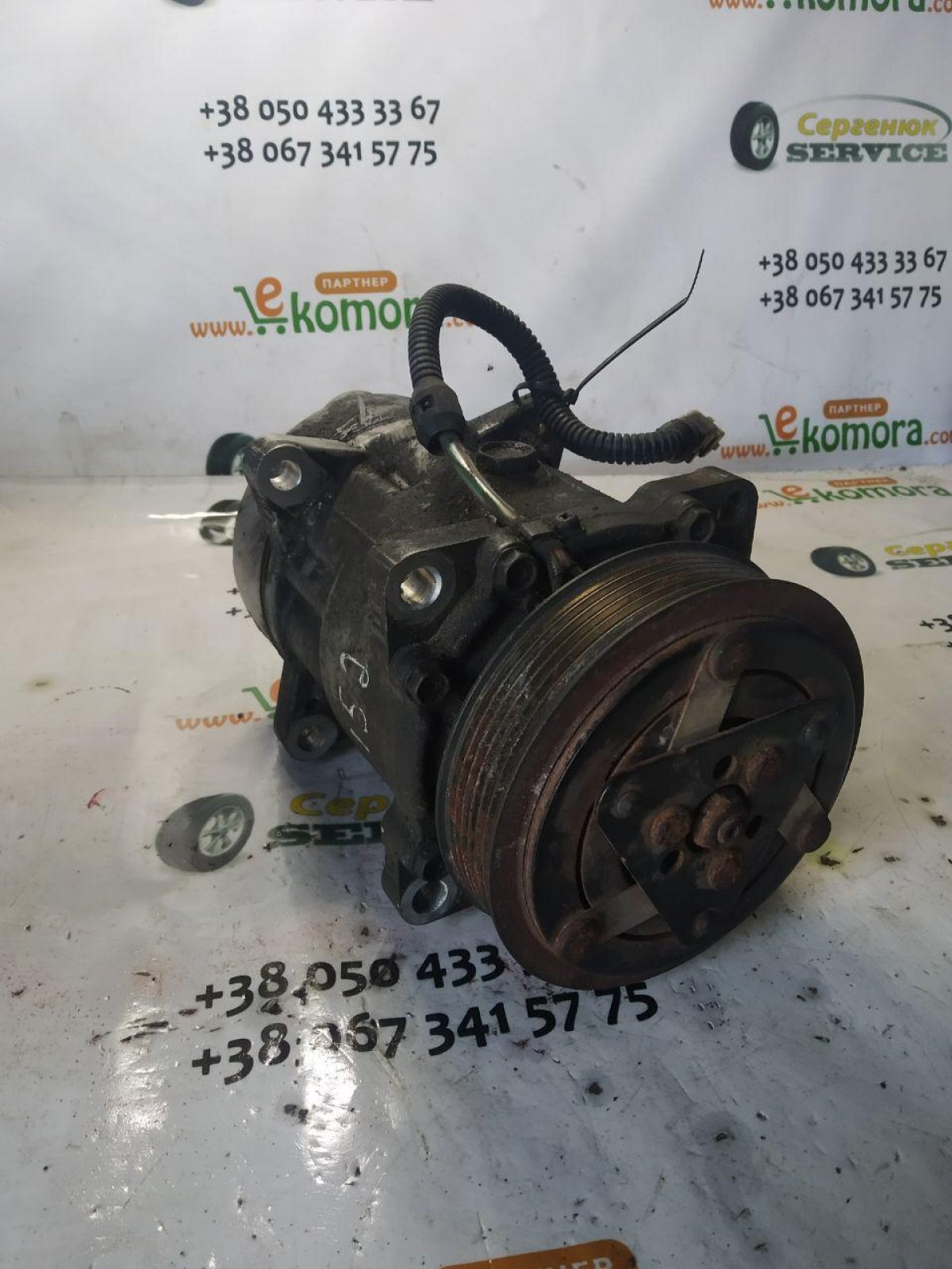 Компресор кондиціонеру  Citroen,Peugeot 206 SW (2E/K) 02 ...,306 (1993-2002),Berlingo II (2008-2018),C5 I (2001-2008),Jumper I (1994-2006),Jumper II (2006-до тепер) SD7V16
