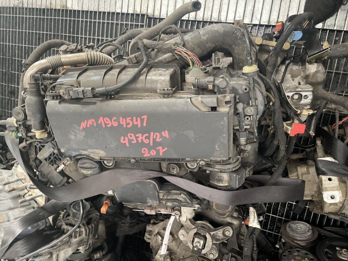 Двигун, мотор 1.4hdi dv4td Автозапчастини, Машинокомплект, Гарантія 14 днів Peugeot 207 (WA,WC) 06 ... 8HZ