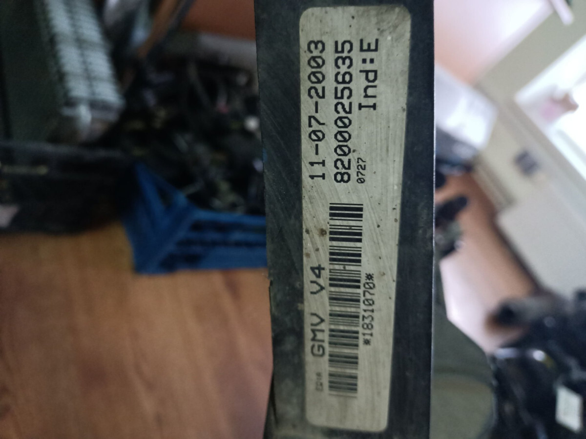 Вентилятор радіатора Renault Laguna II (2001-2007) 8200025635 Вживаний