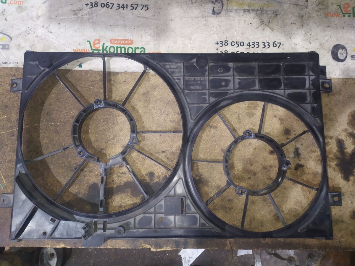 Дифузор вентилятора; Кожух вентилятора Volkswagen Golf VI (2008-2012) 1K0121207BB